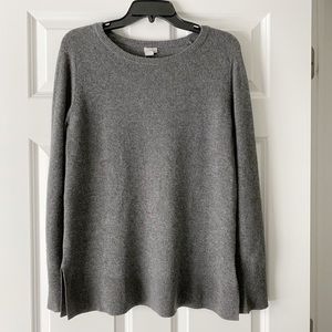 Grey cashmere sweater